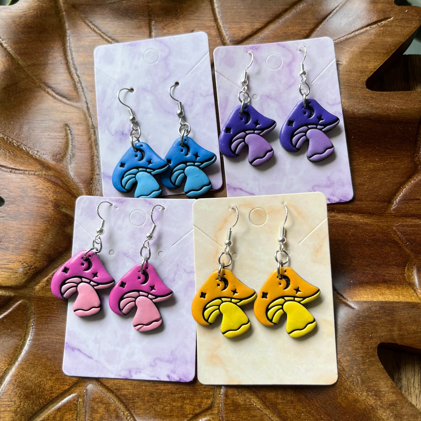 Celestial Mushroom Dangles