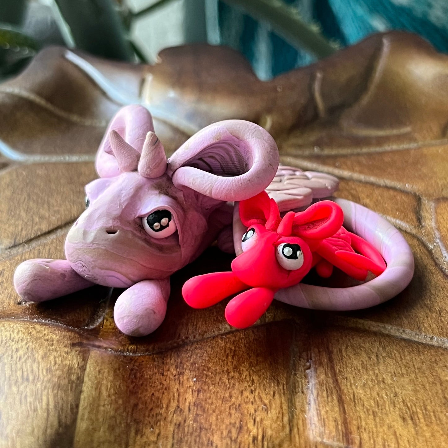 Baby Dice Dragon - Pink