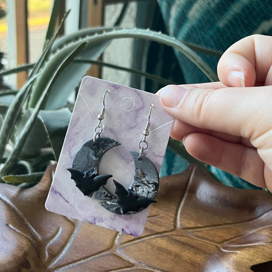Bats on the Moon Dangles
