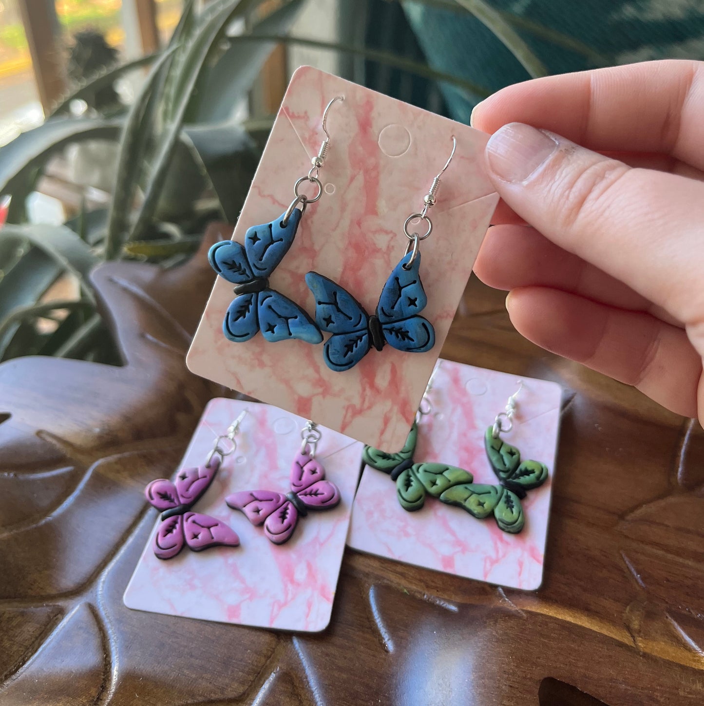 Constellation Butterfly Dangles