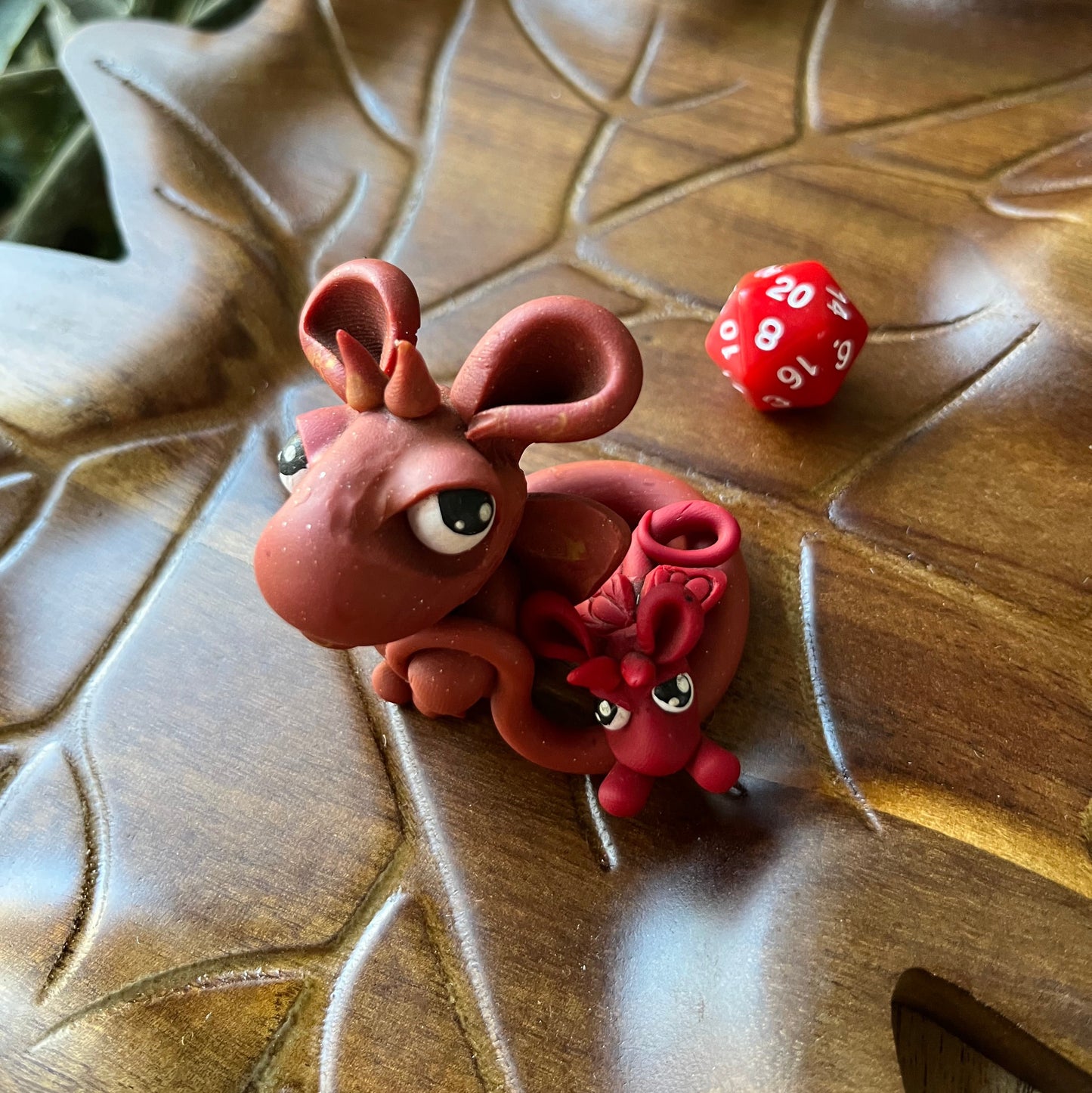 Baby Dice Dragon - Red