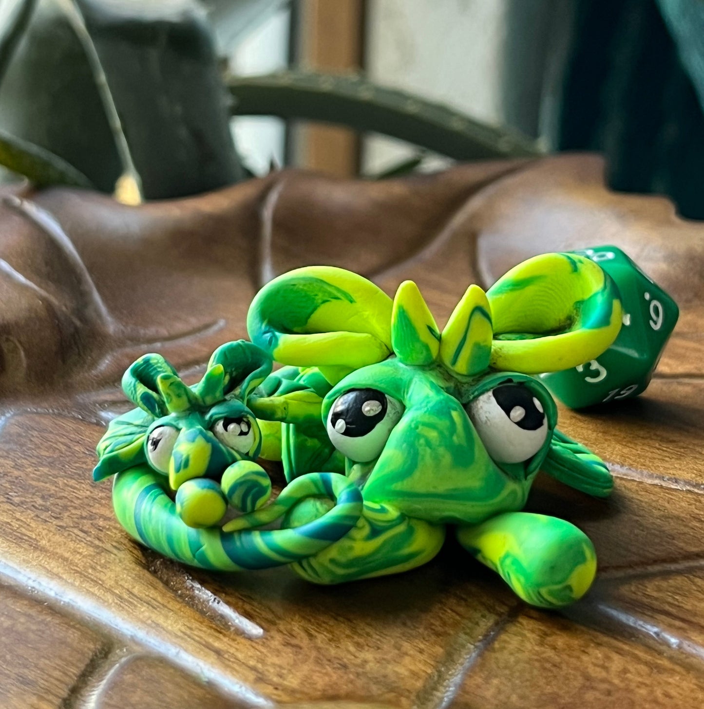 Baby Dice Dragon - Green
