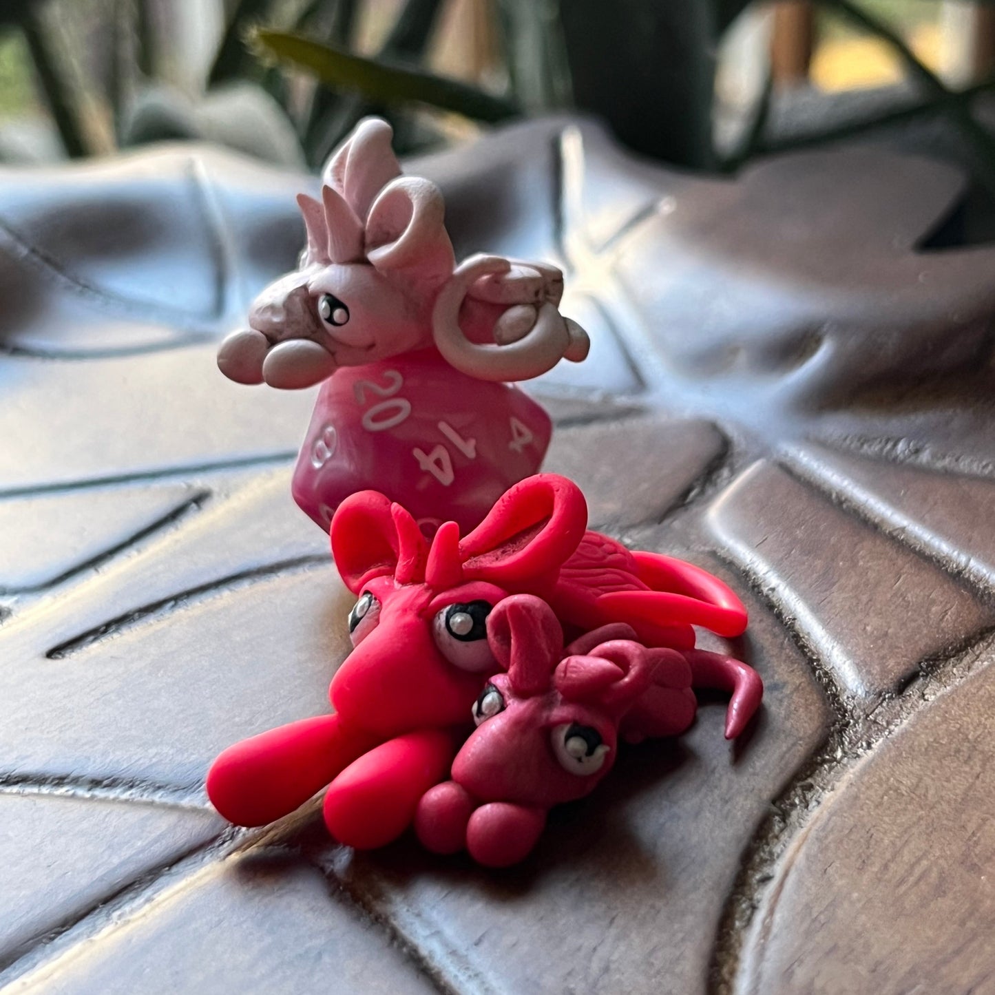 Baby Dice Dragon - Pink