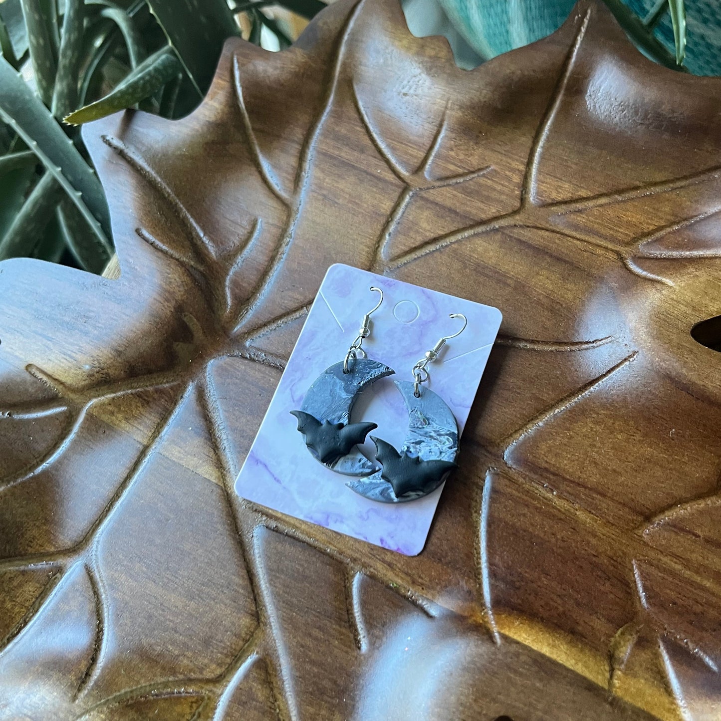Bats on the Moon Dangles
