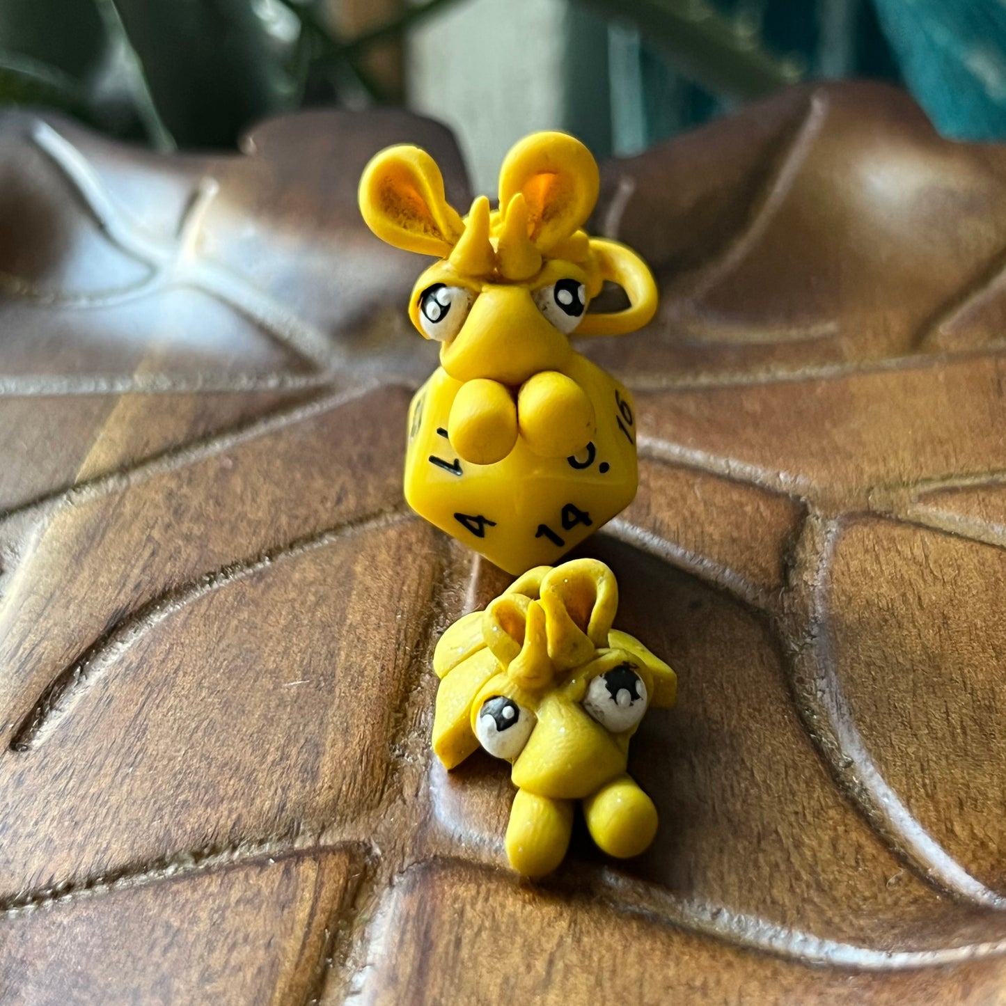 Baby Dice Dragon - Yellow