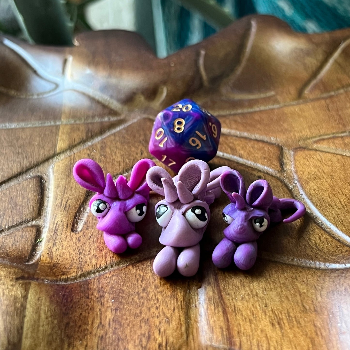 Baby Dice Dragon - Purple