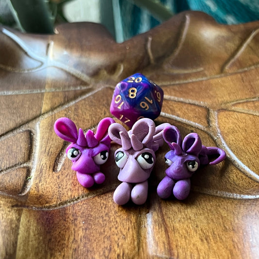 Baby Dice Dragon - Purple