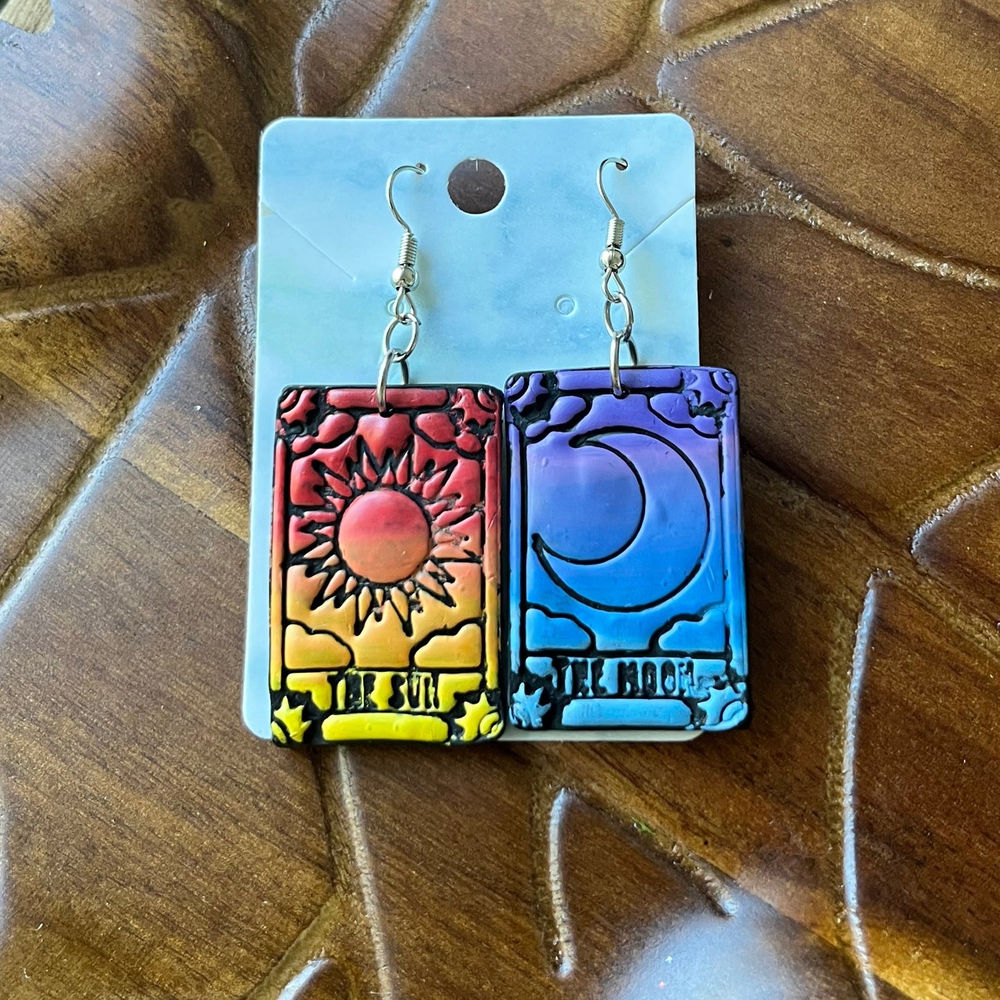 Sun and Moon Tarot Dangles