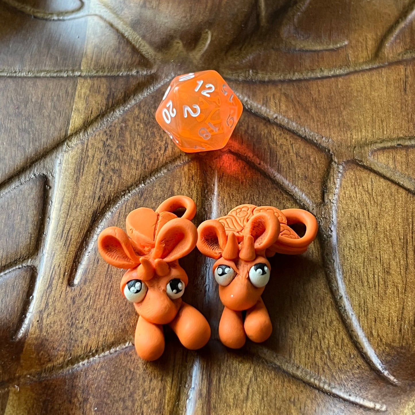 Baby Dice Dragon - Orange