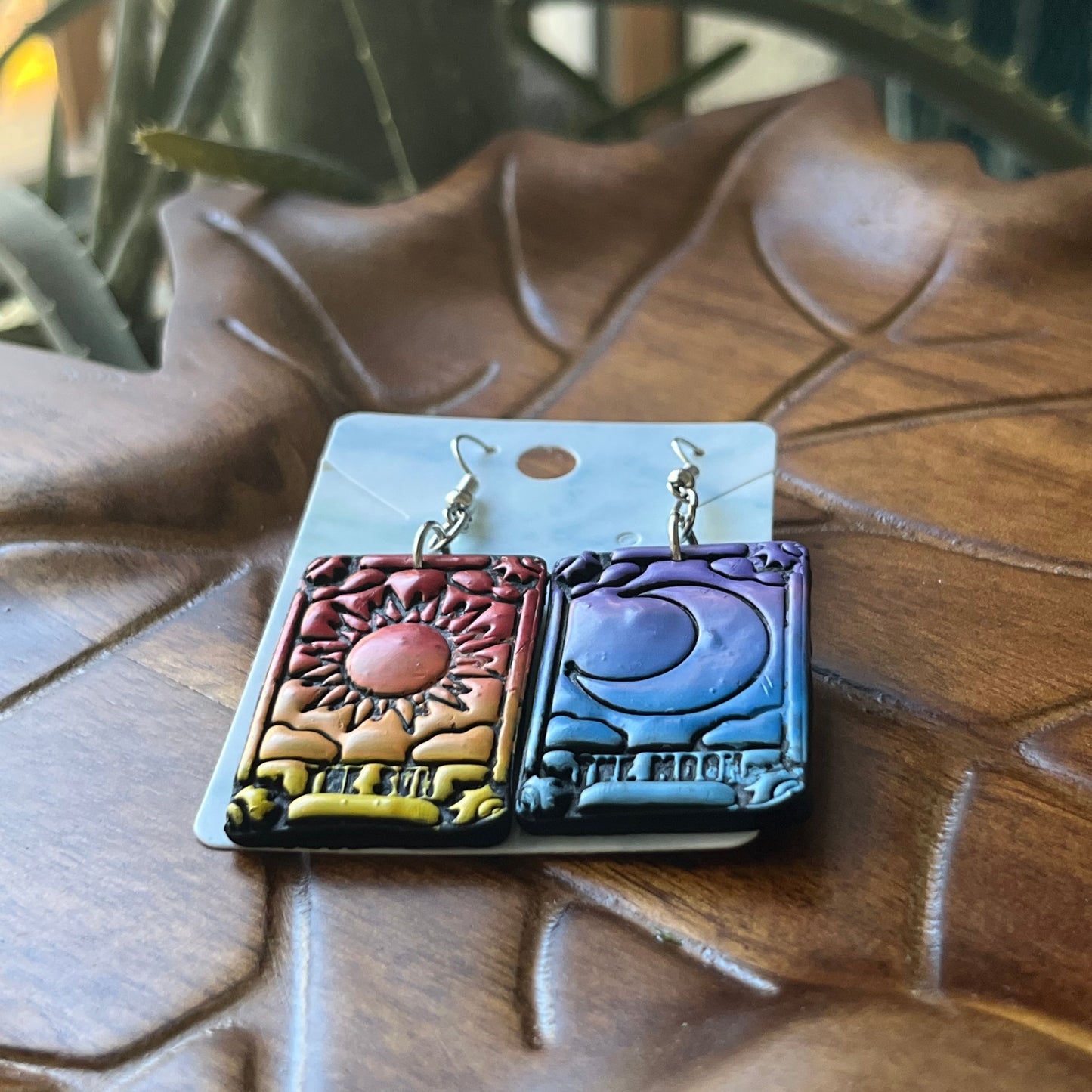 Sun and Moon Tarot Dangles