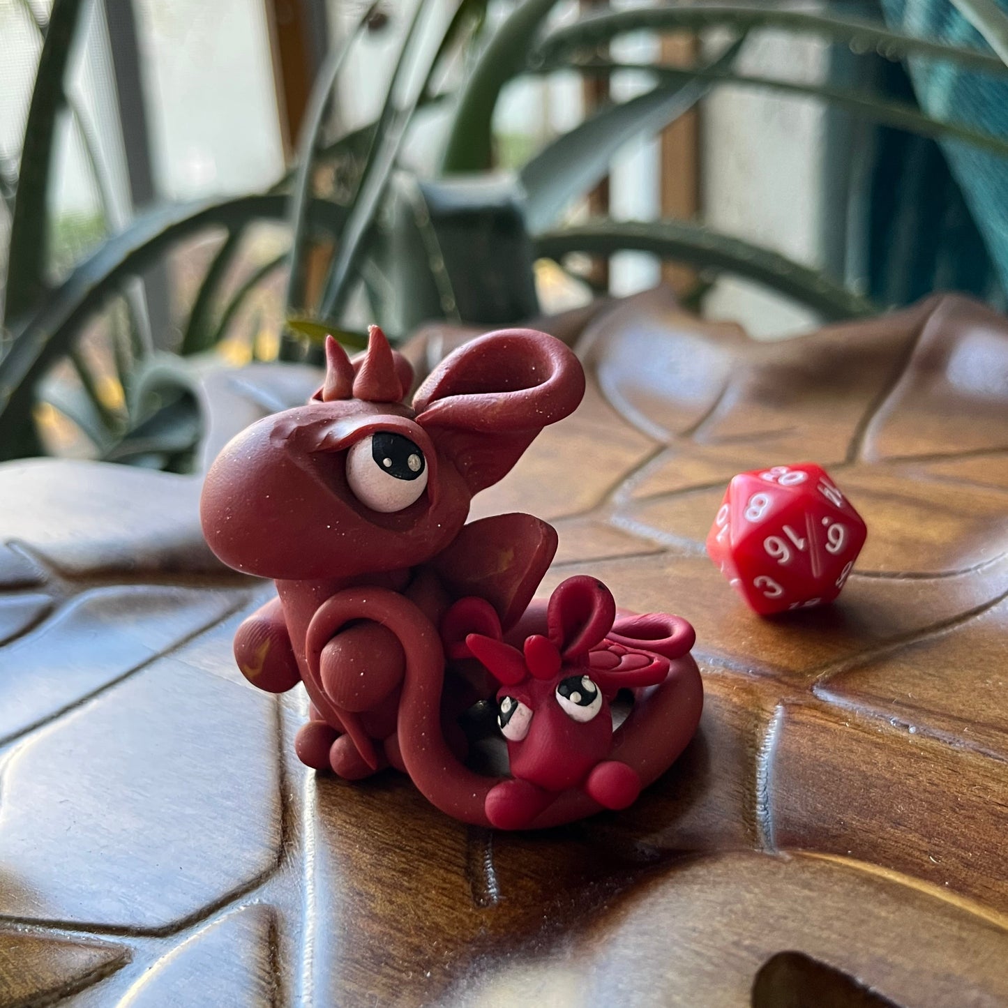 Baby Dice Dragon - Red