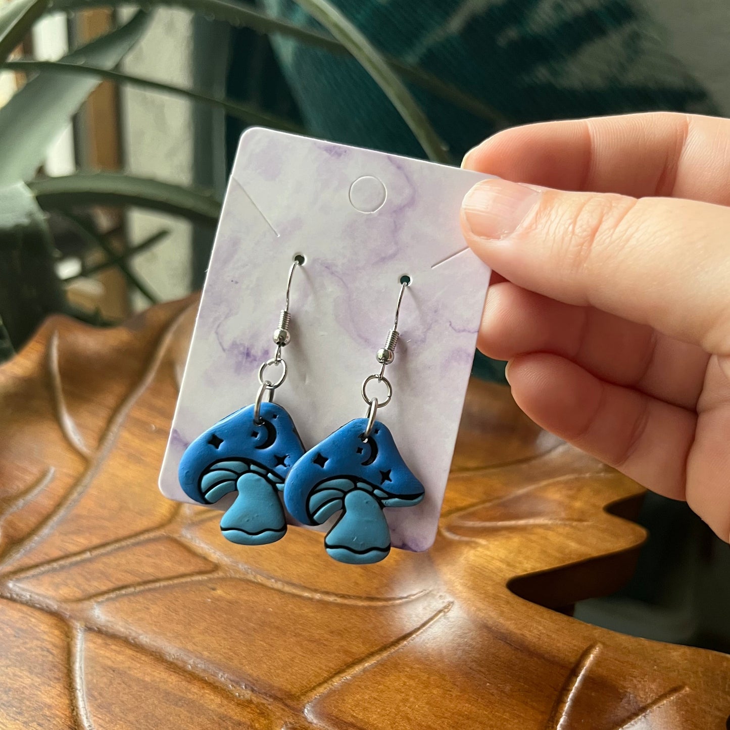 Celestial Mushroom Dangles