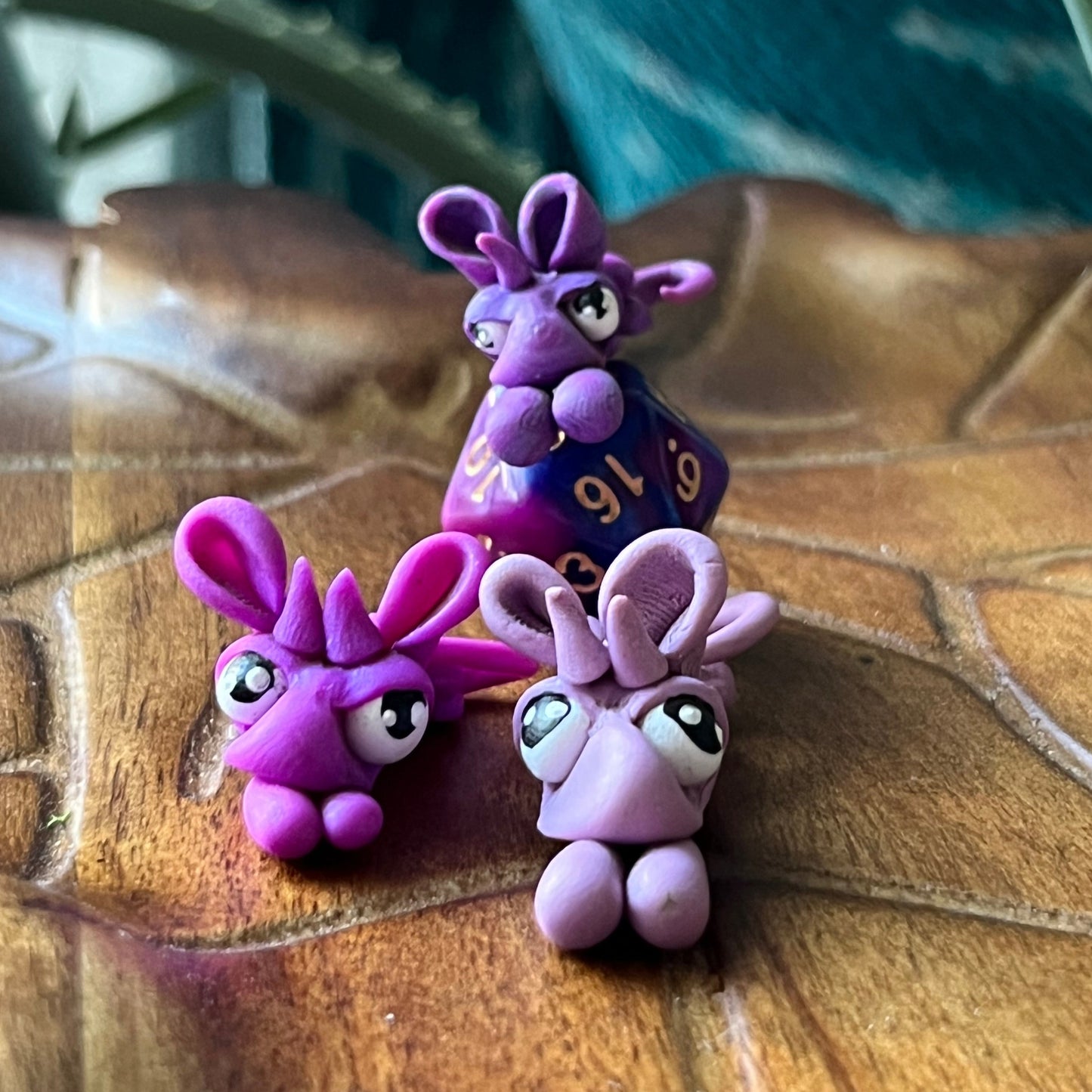 Baby Dice Dragon - Purple