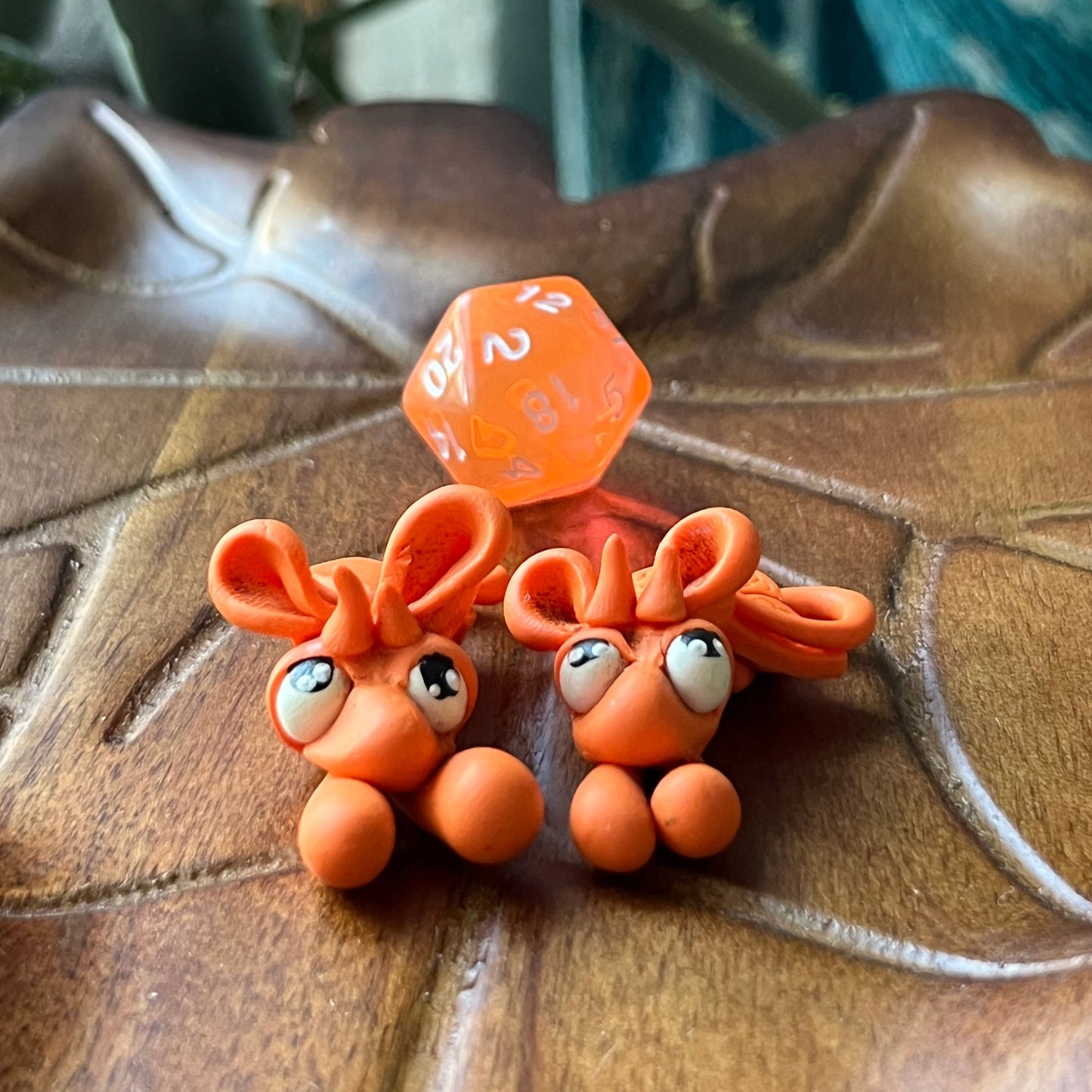 Baby Dice Dragon - Orange