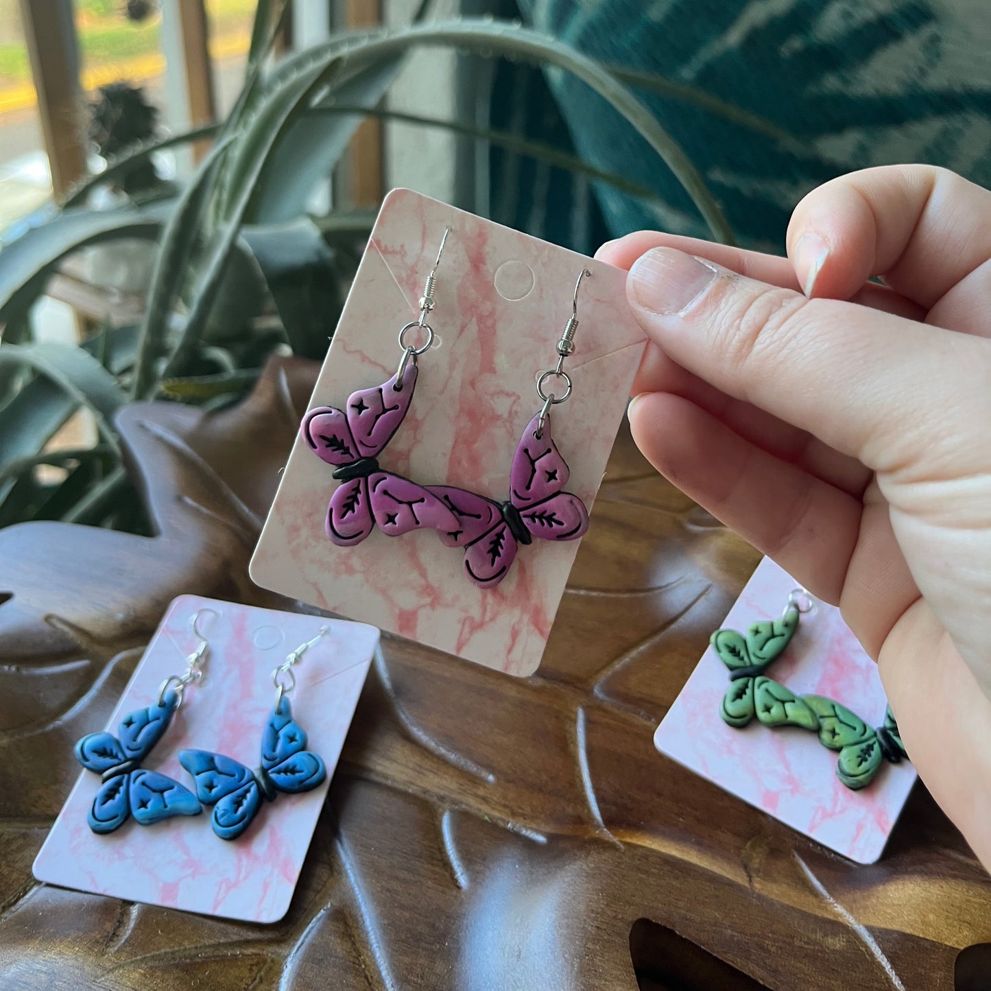 Constellation Butterfly Dangles