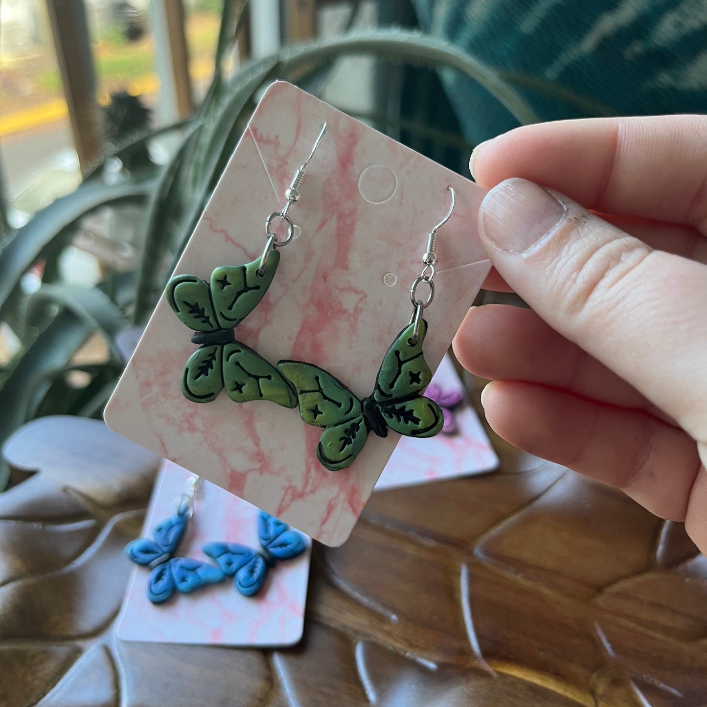 Constellation Butterfly Dangles