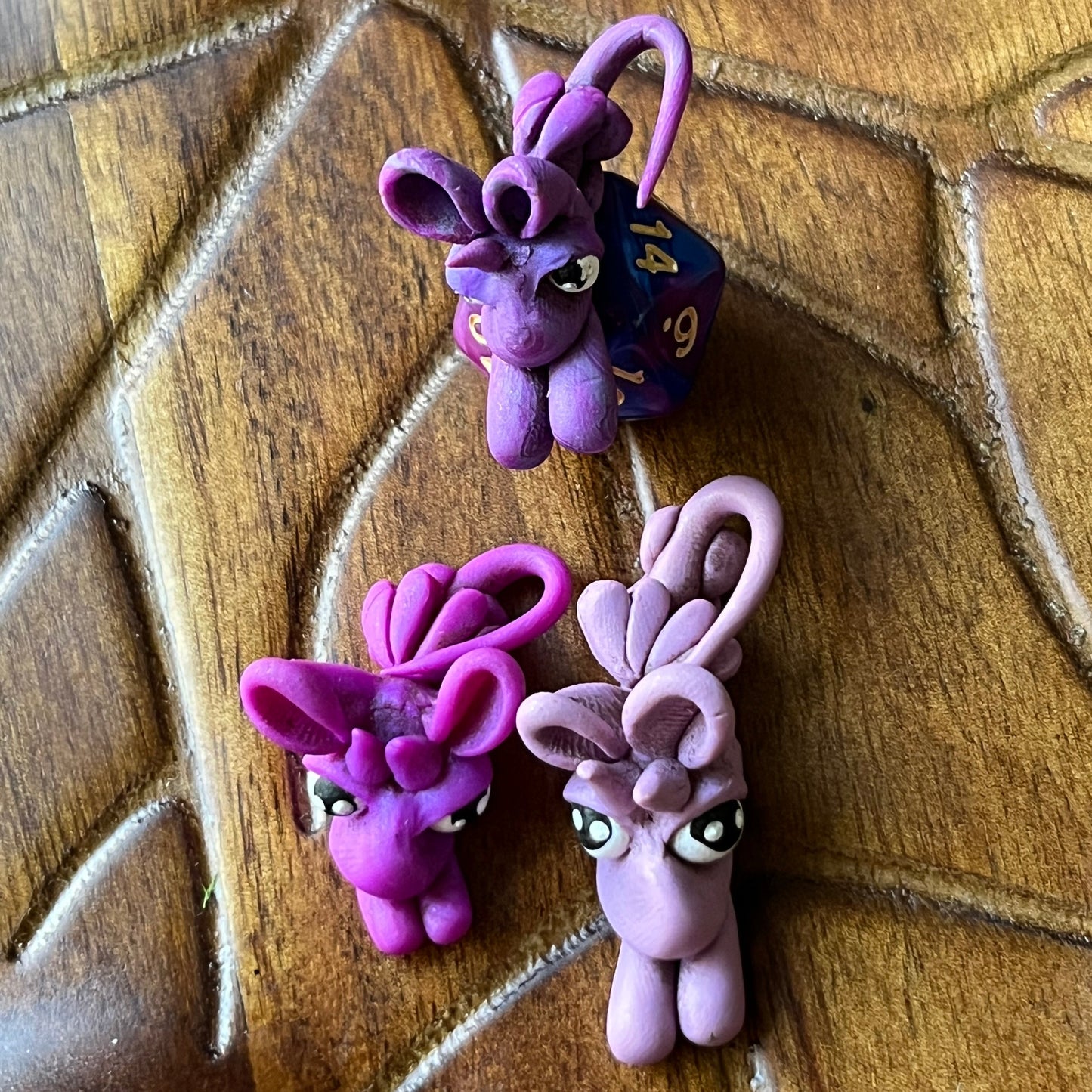 Baby Dice Dragon - Purple