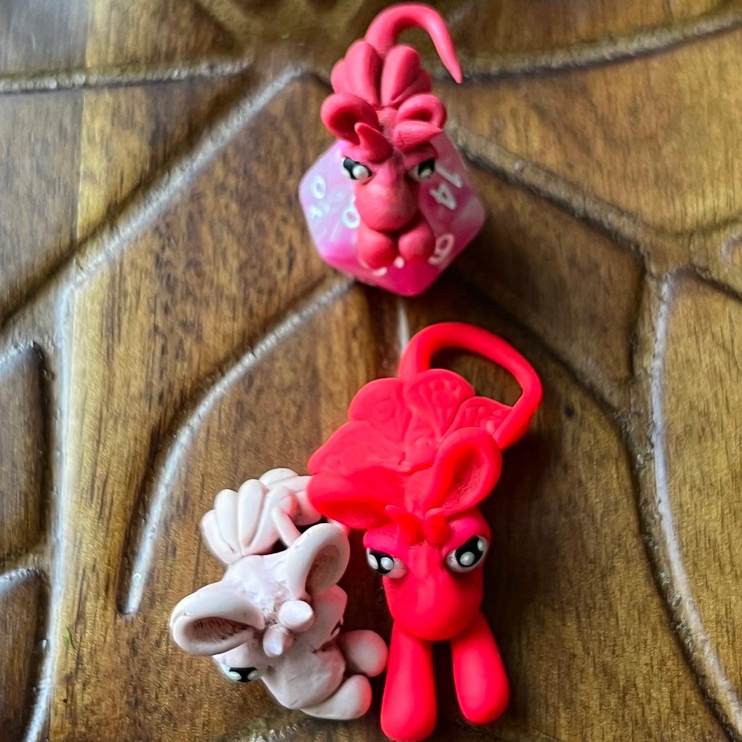 Baby Dice Dragon - Pink