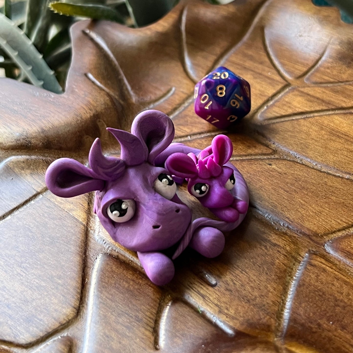 Baby Dice Dragon - Purple
