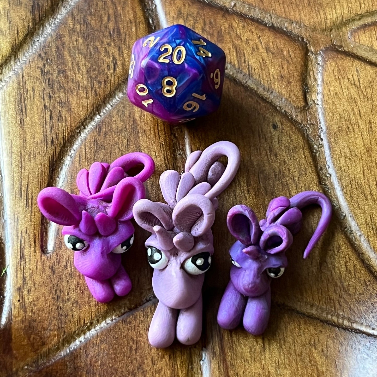 Baby Dice Dragon - Purple