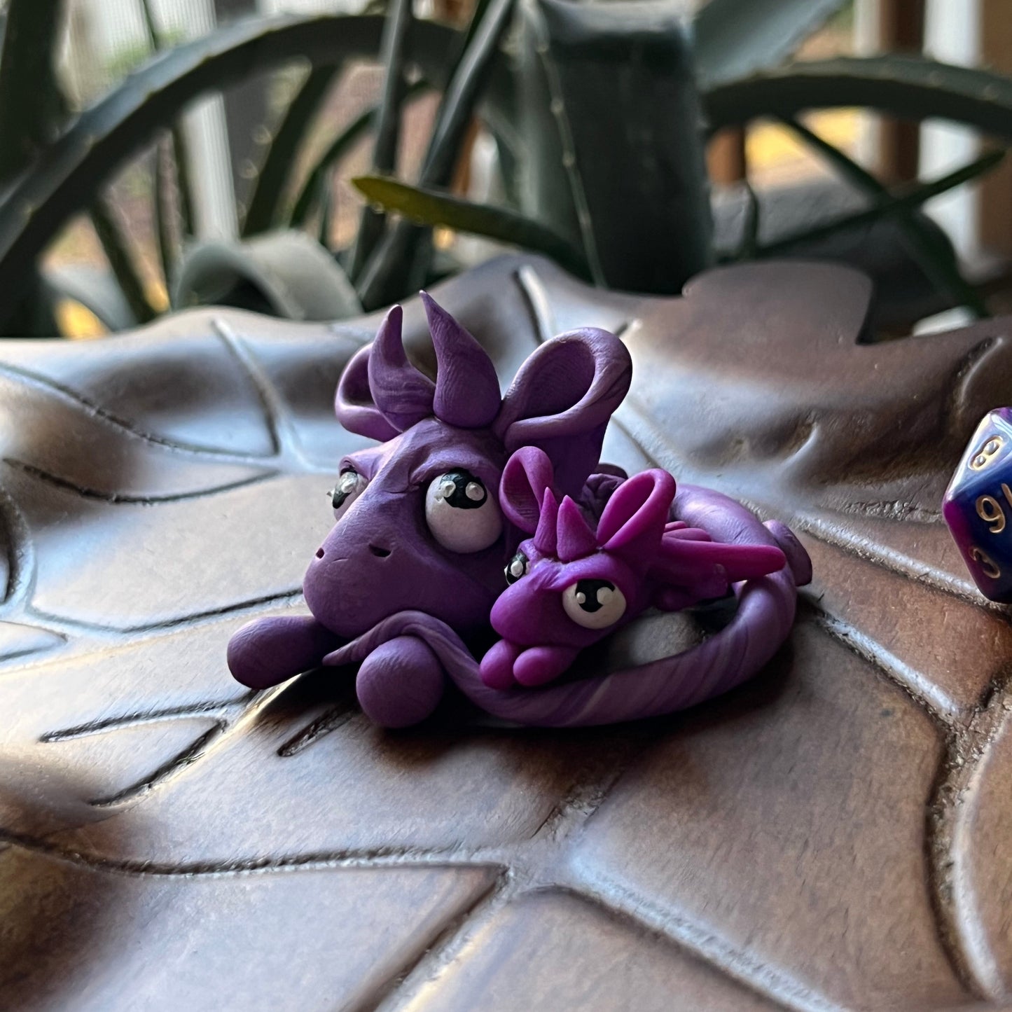 Baby Dice Dragon - Purple