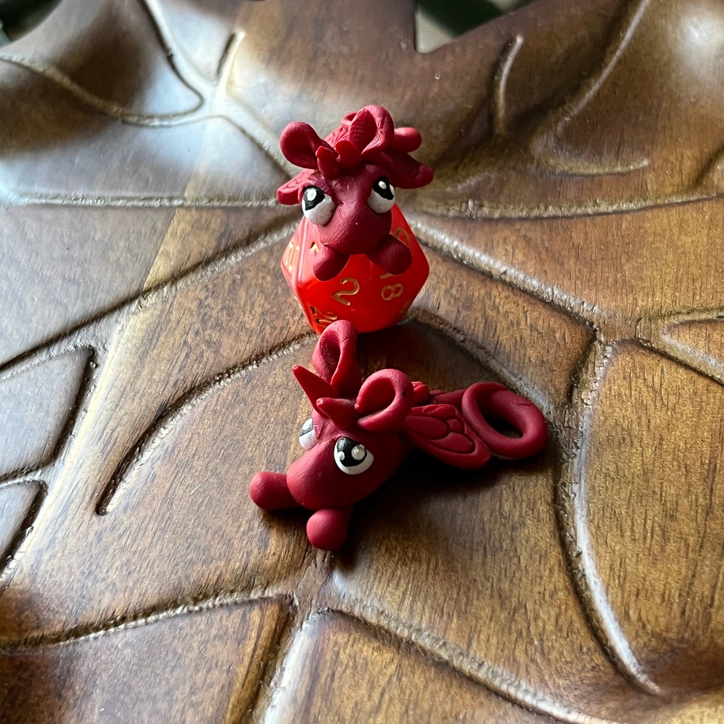 Baby Dice Dragon - Red
