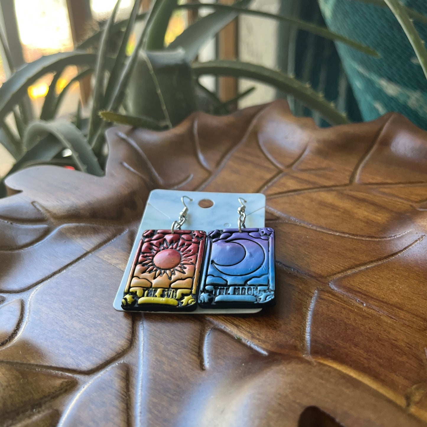Sun and Moon Tarot Dangles
