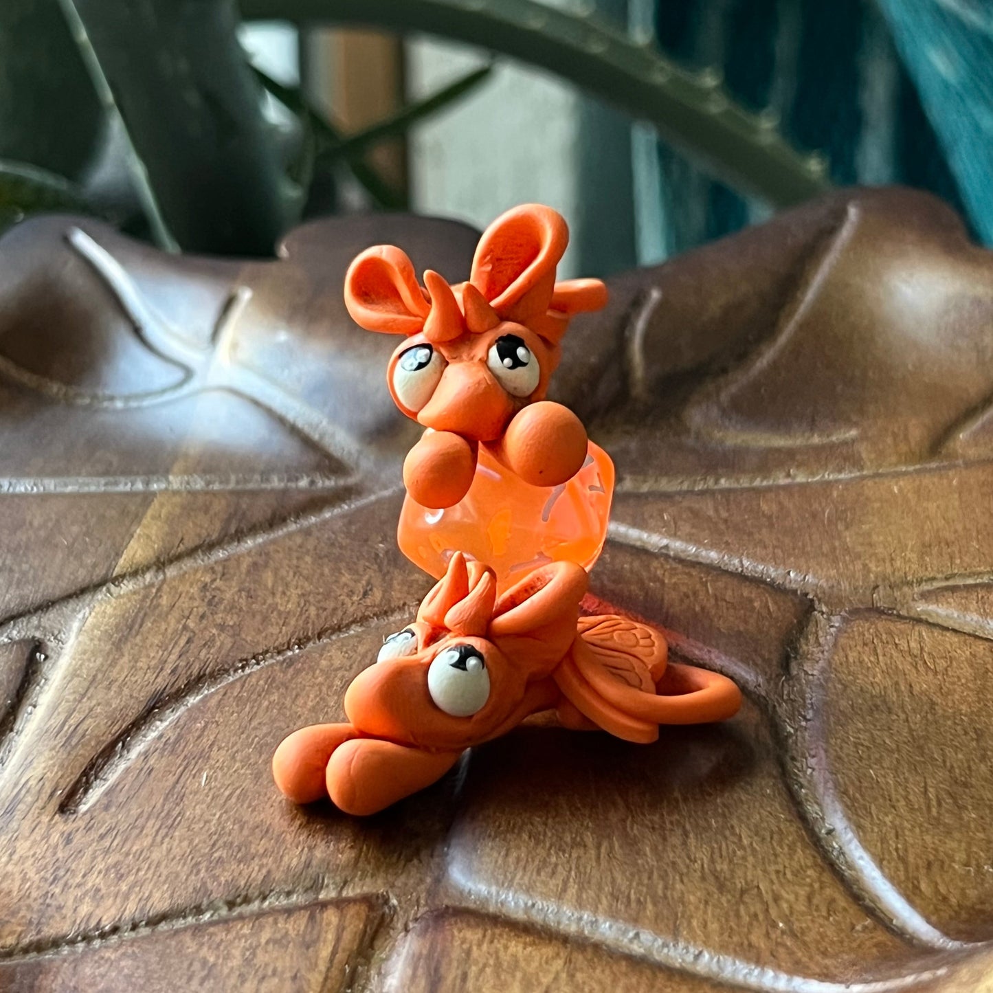 Baby Dice Dragon - Orange