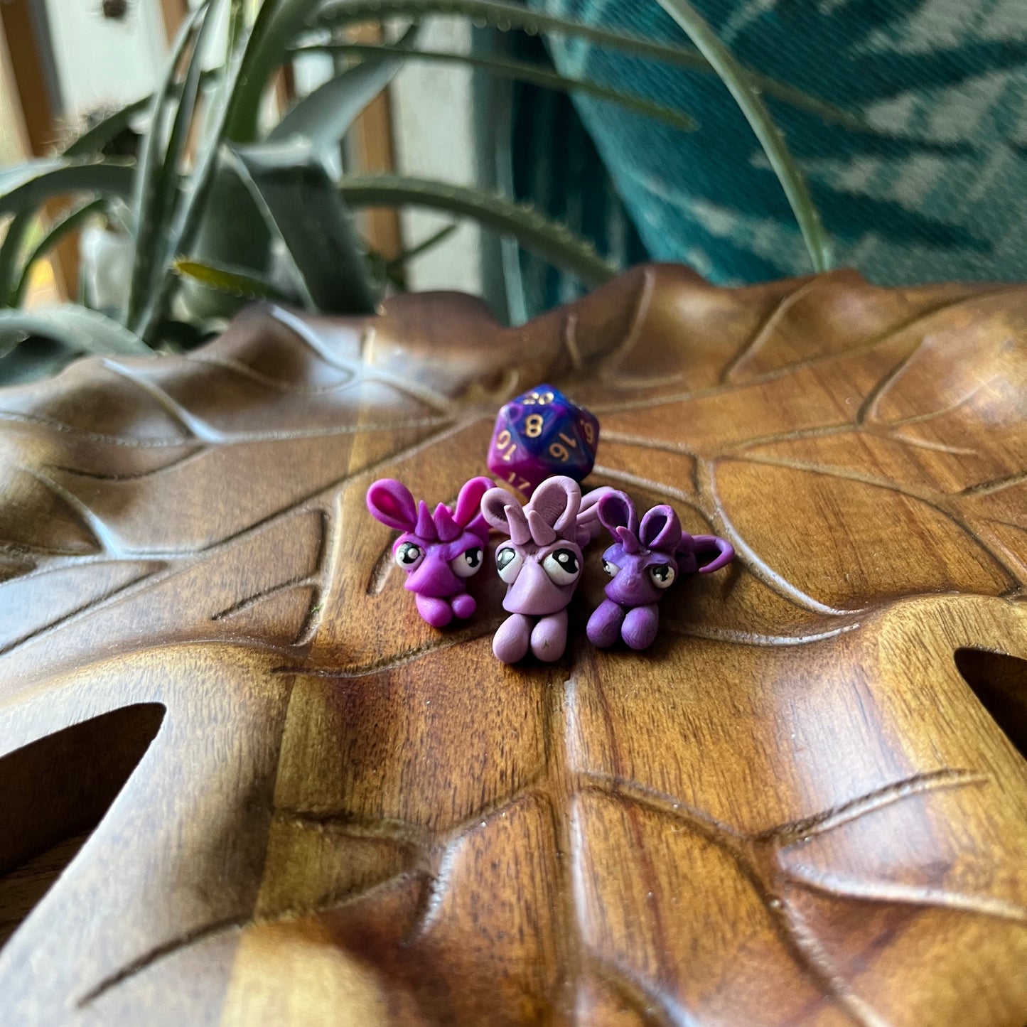Baby Dice Dragon - Purple