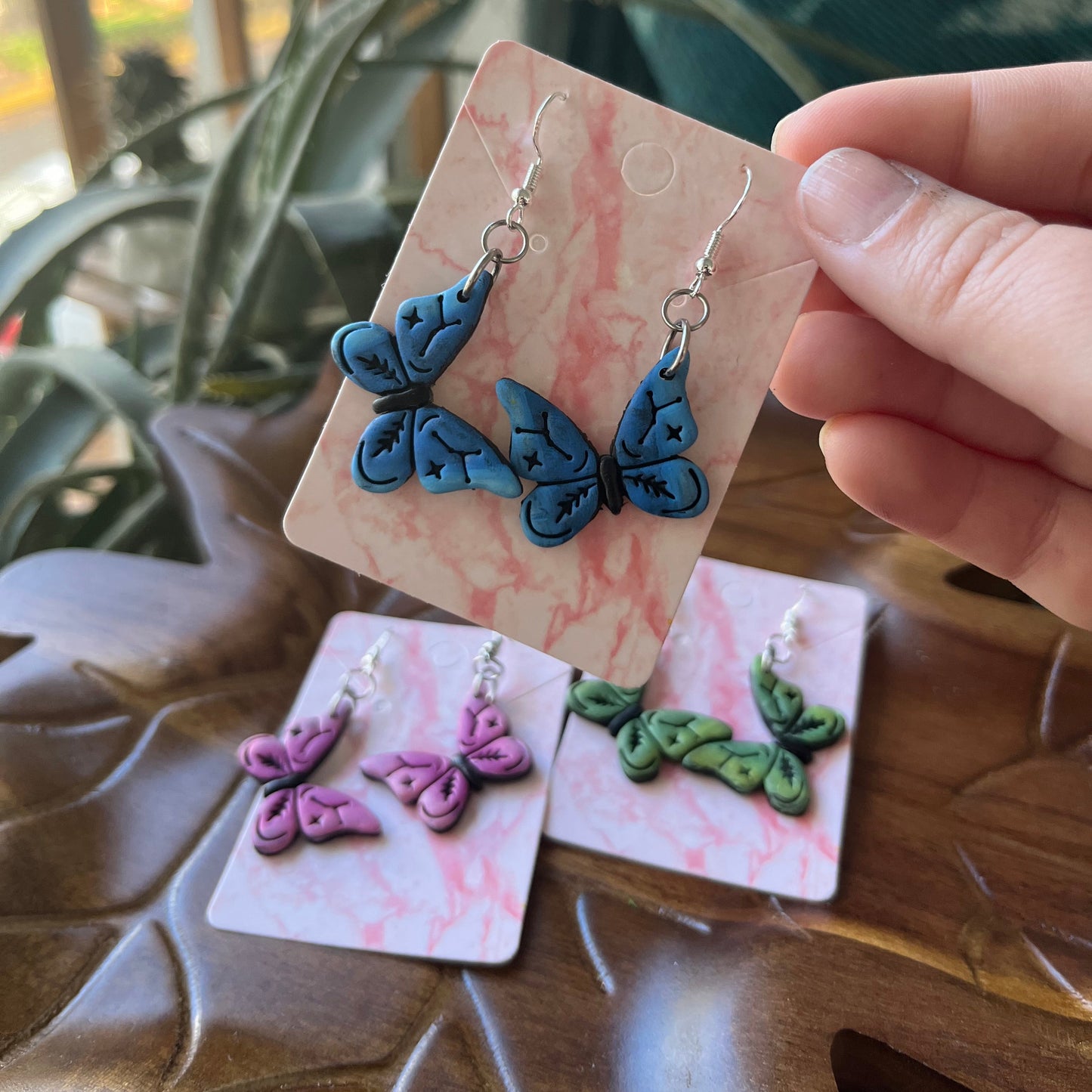 Constellation Butterfly Dangles