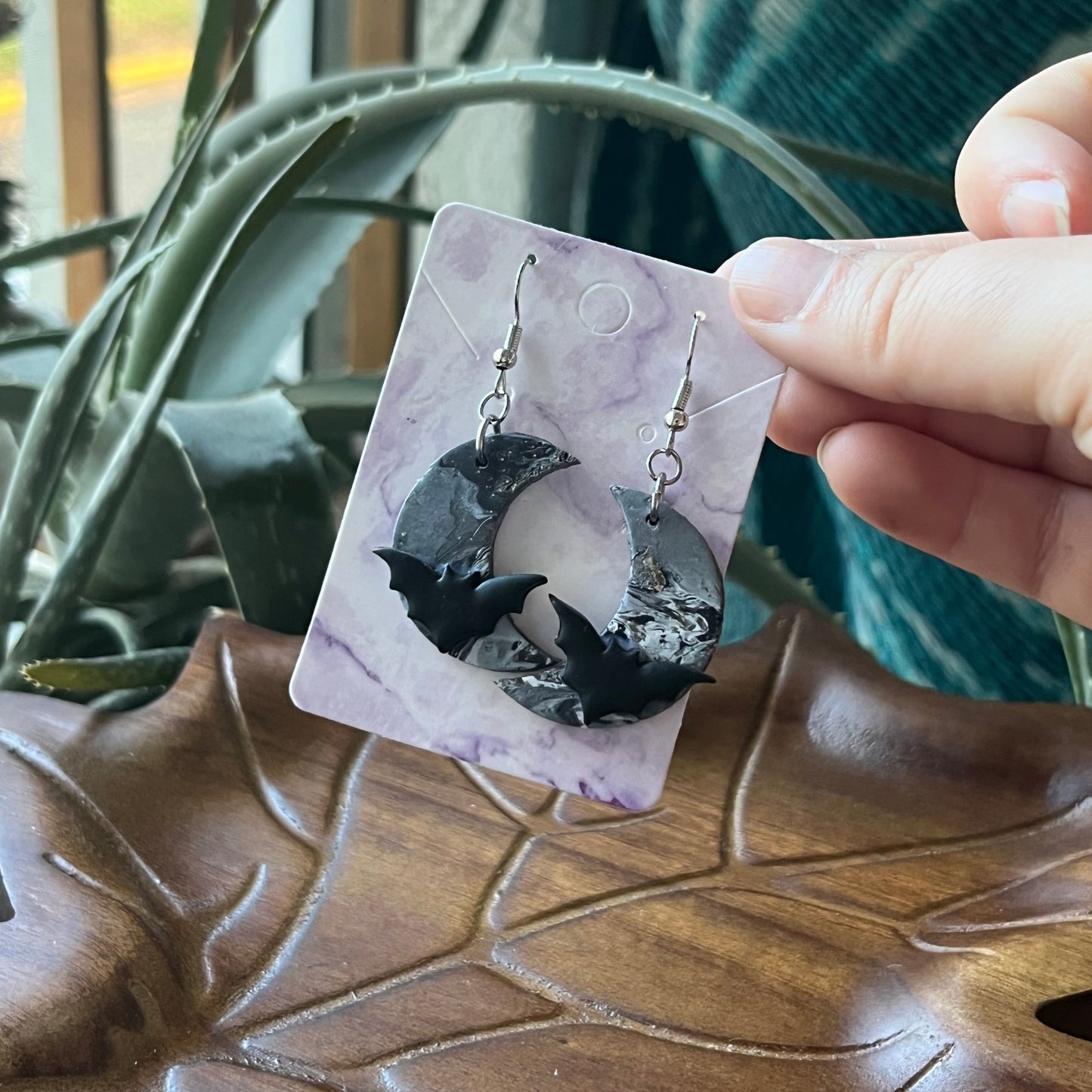 Bats on the Moon Dangles