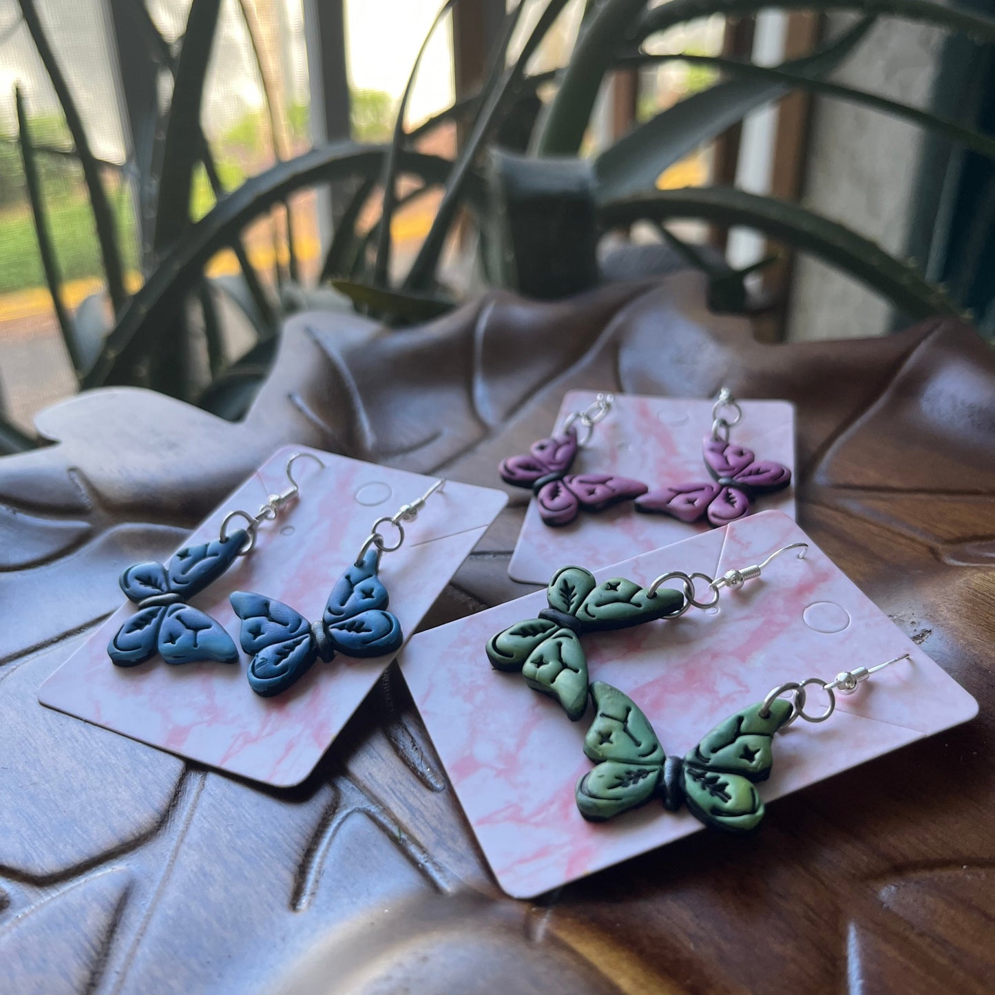 Constellation Butterfly Dangles