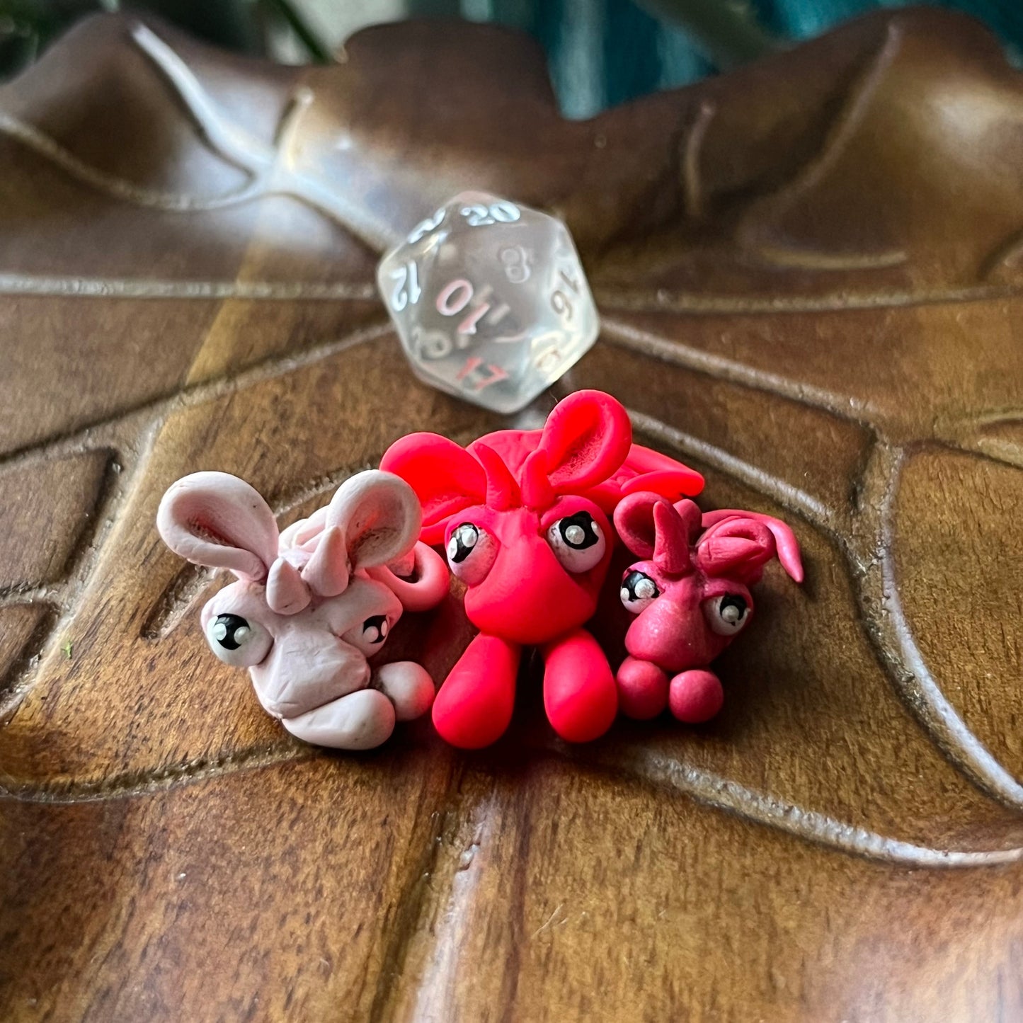 Baby Dice Dragon - Pink