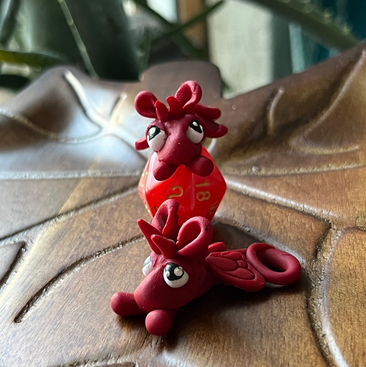 Baby Dice Dragon - Red