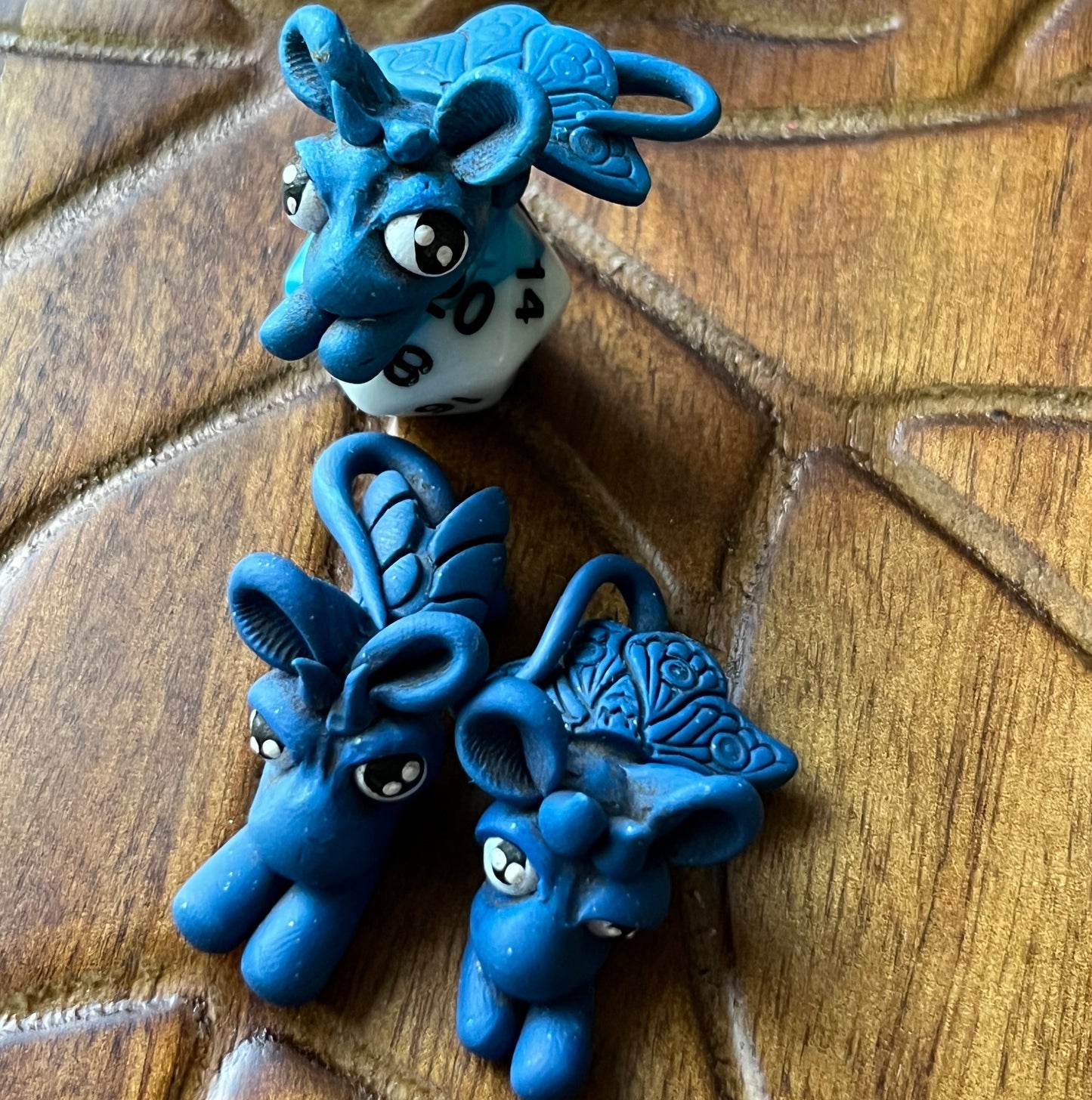Baby Dice Dragon - Blue