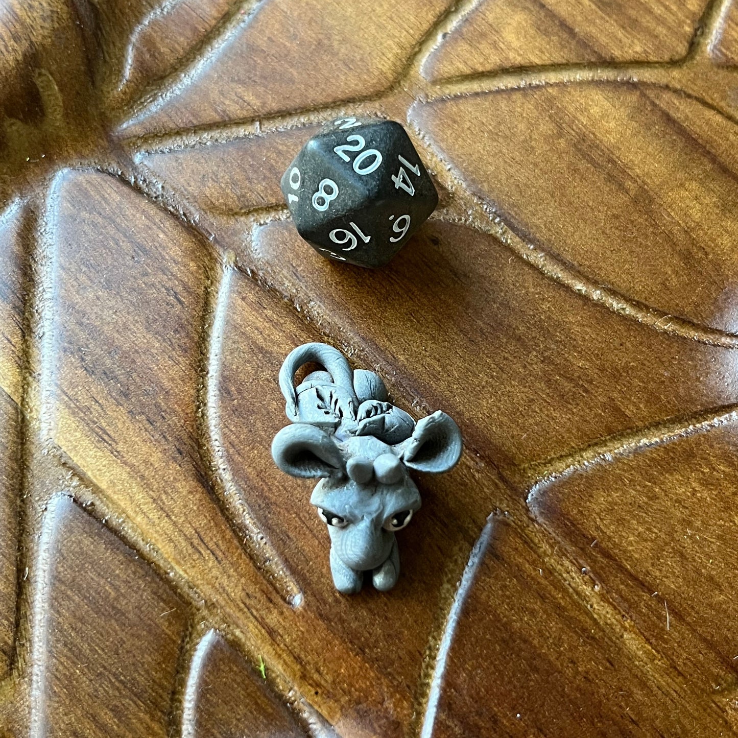Baby Dice Dragon - Silver