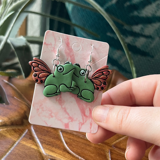 Fairy Frog Dangles