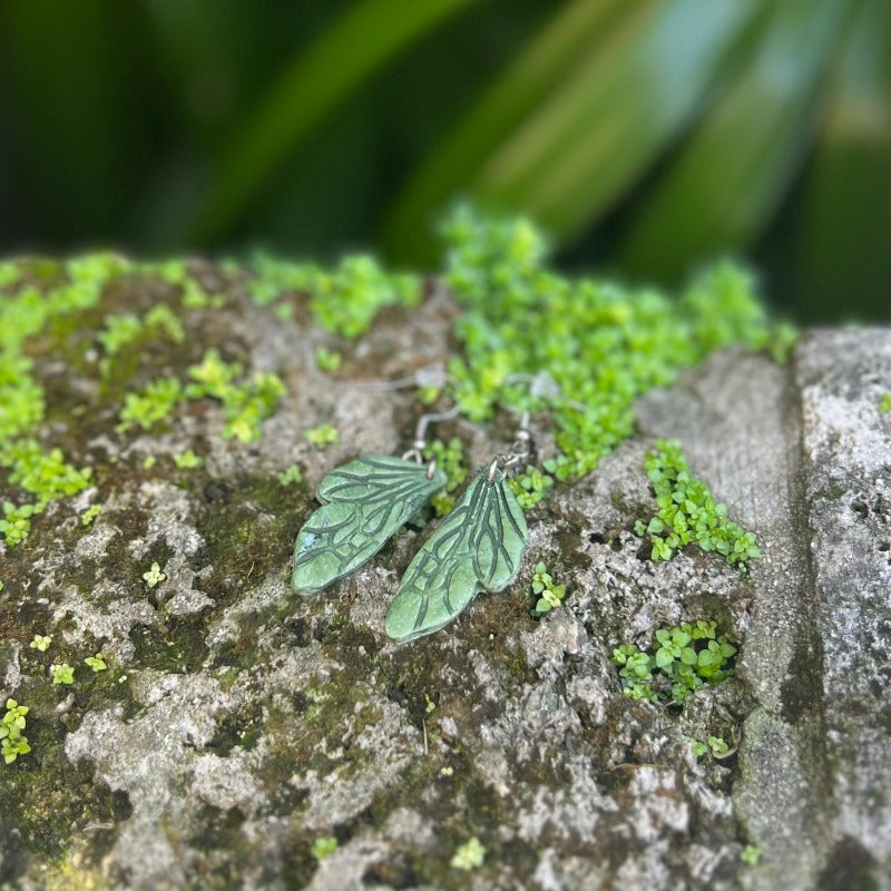 Green Fairy Wings