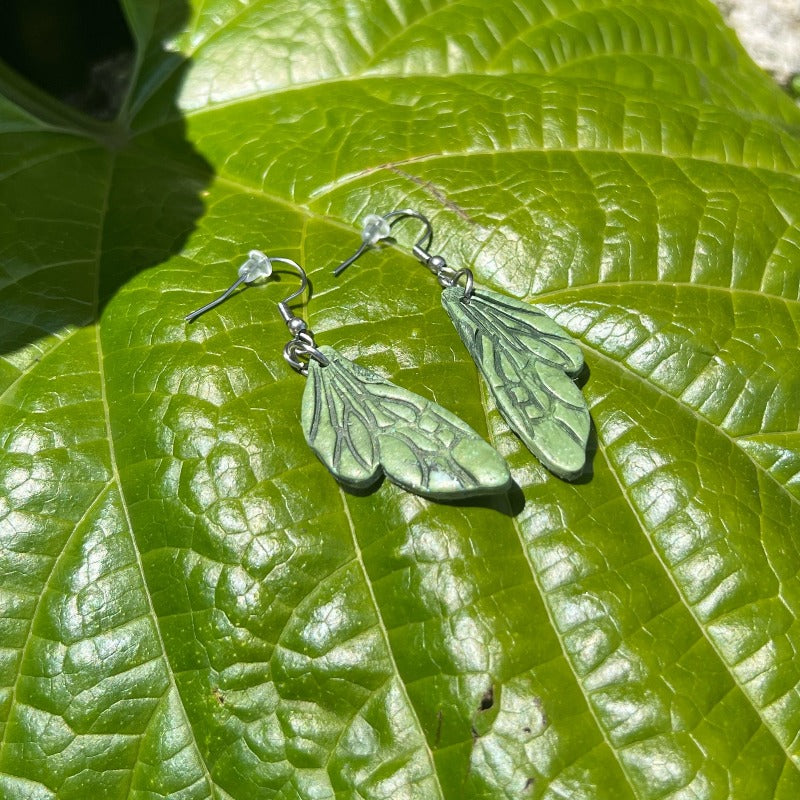 Green Fairy Wings