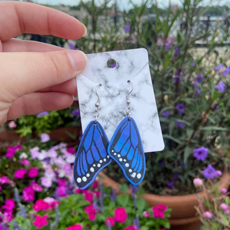 Monarch Wings - Blue