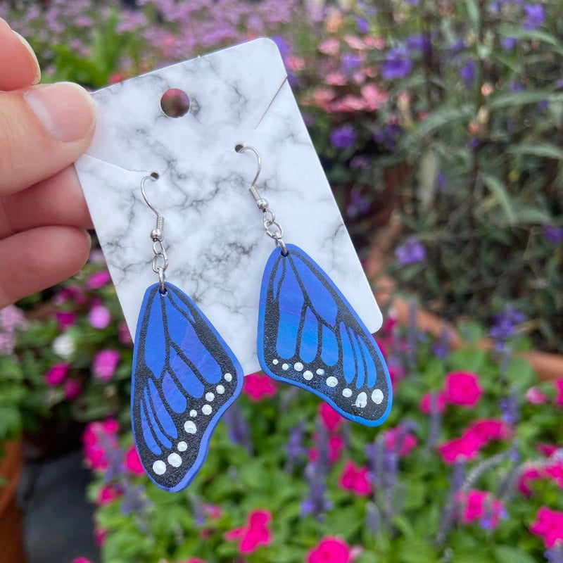 Monarch Wings - Blue