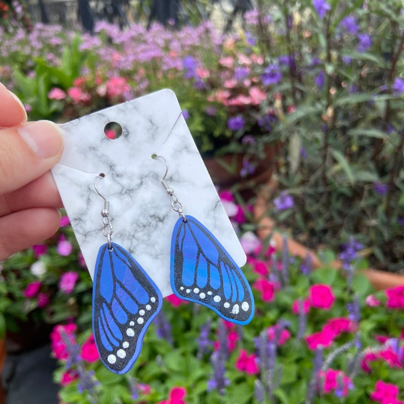 Monarch Wings - Blue