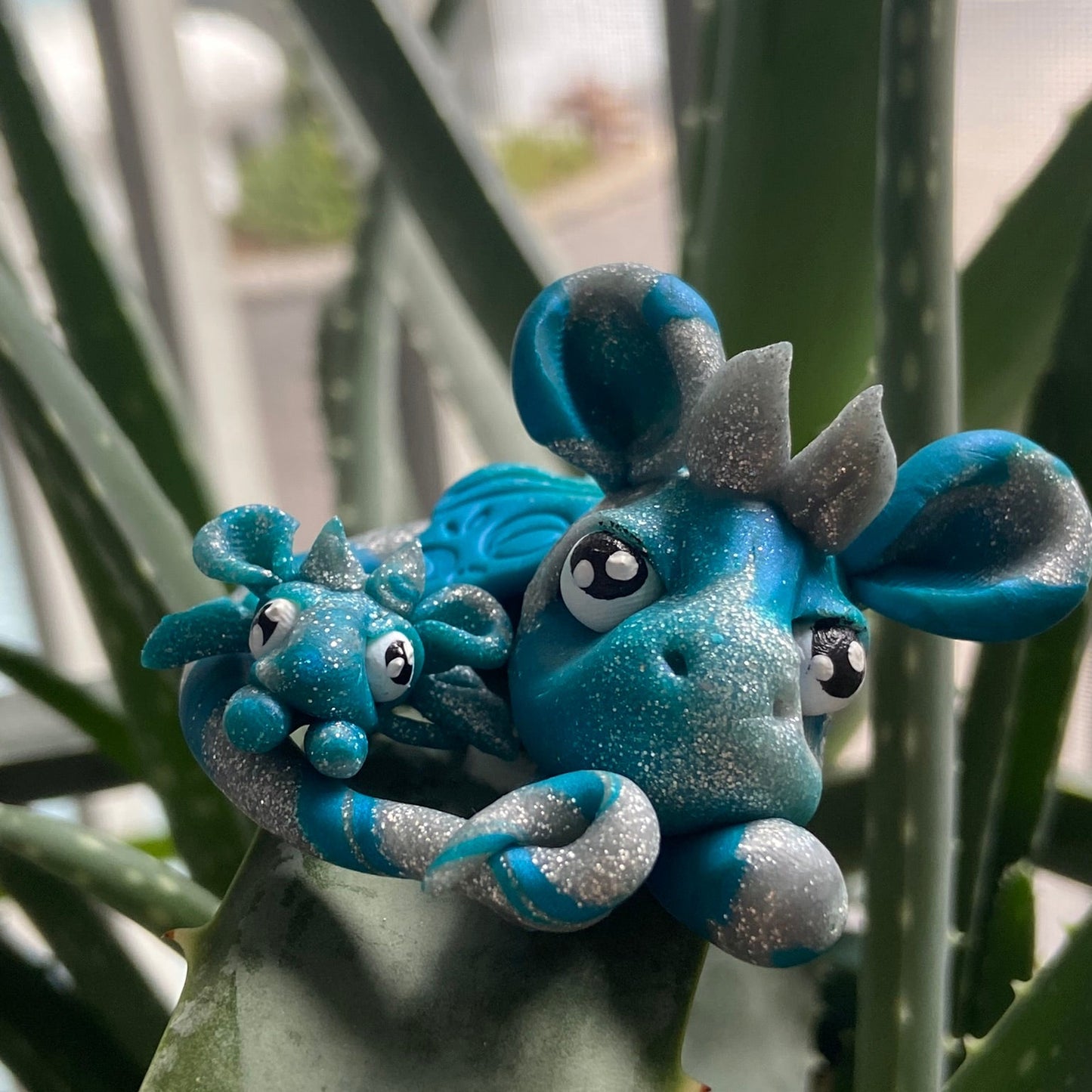 Baby Dice Dragon - Blue
