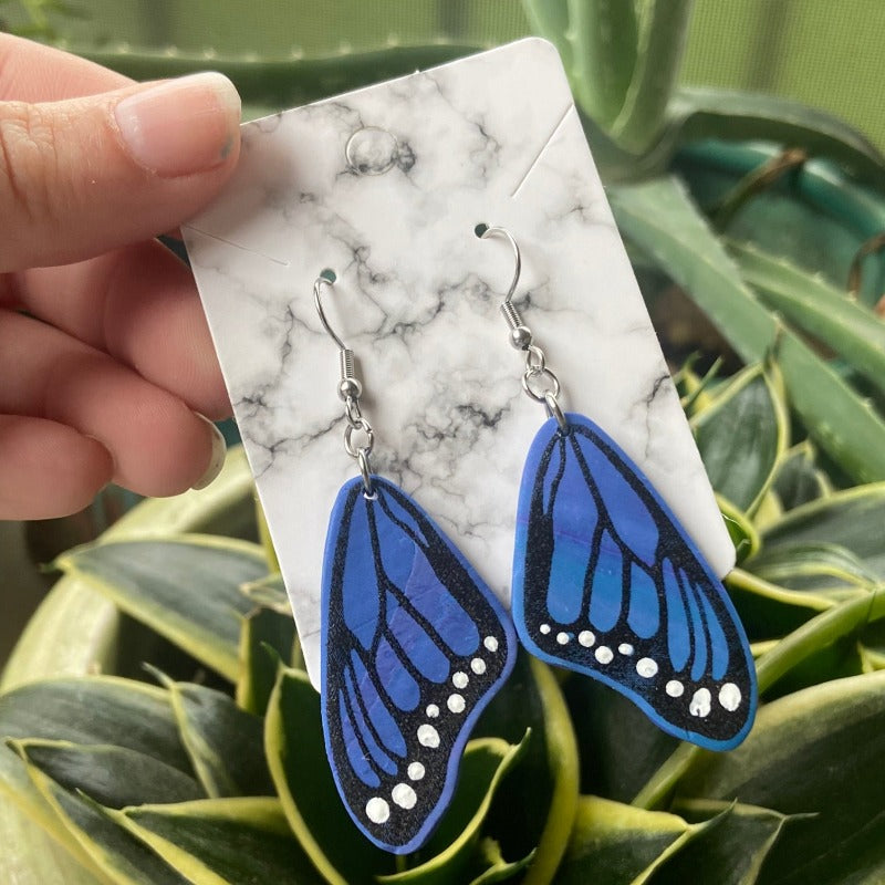 Monarch Wings - Blue