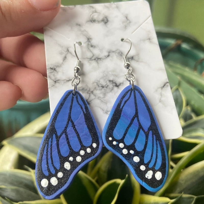 Monarch Wings - Blue