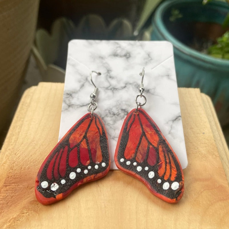 Monarch Wings - Red