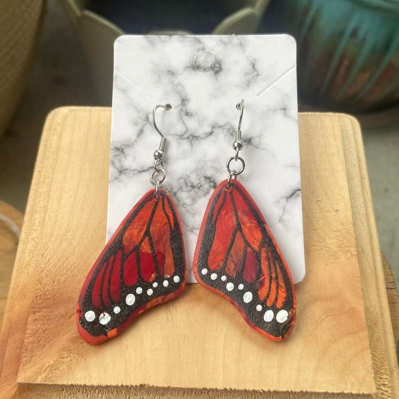 Monarch Wings - Red