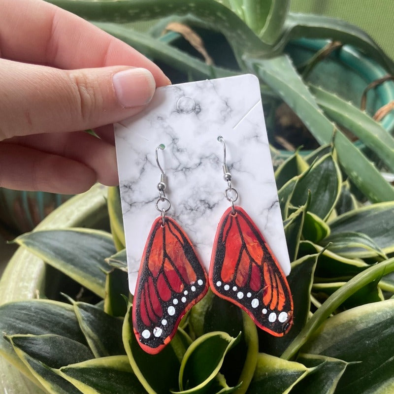 Monarch Wings - Red