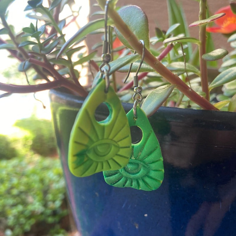 Green Ouija Planchette