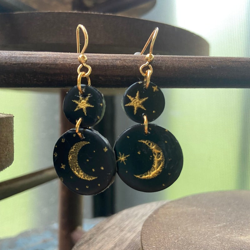 Moon and Starfall - Gold